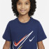 Camiseta Nike Swoosh Niño Blue