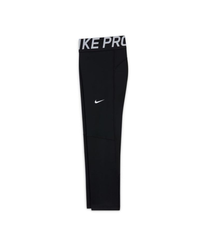 Mallas Nike Pro Niña Bk