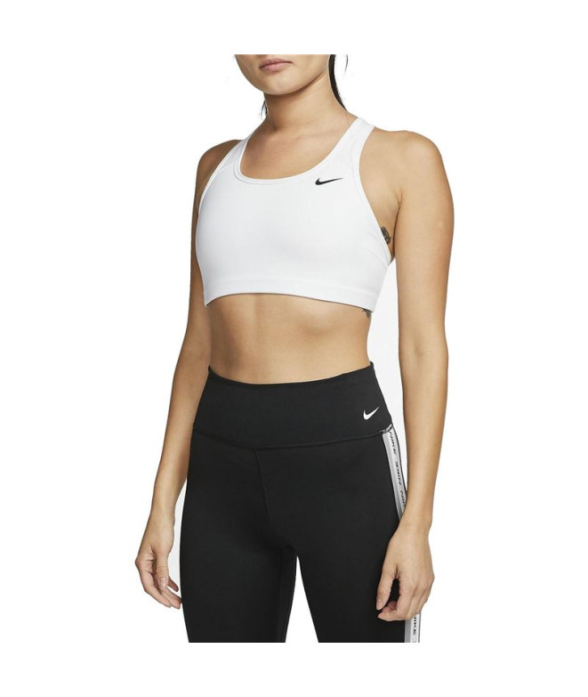Sujetador deportivo Nike Swoosh Non Pad Mujer Wh