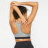 Sujetador Deportivo Nike Swoosh Mujer Grey