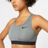 Sujetador Deportivo Nike Swoosh Mujer Grey