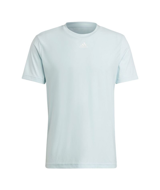 Camiseta adidas 3-Bar Graphic Hombre Blue