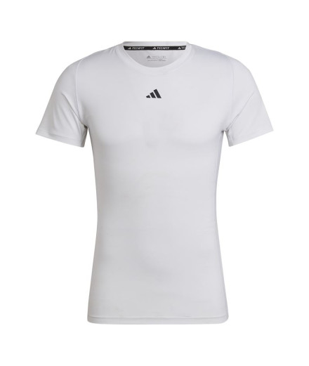 Camiseta adidas Techfit Training Hombre White