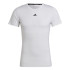 Camiseta adidas Techfit Training Hombre White