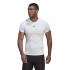 Camiseta adidas Techfit Training Hombre White