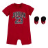 Conjunto Nike Kids 23 Romper & Bootie Bebé RD