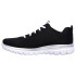 Zapatillas Skechers Graceful-Get Connect Mujer Black Mesh / White Trim
