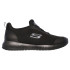 Zapatillas Skechers Squad Sr Mujer Black Flat Knit