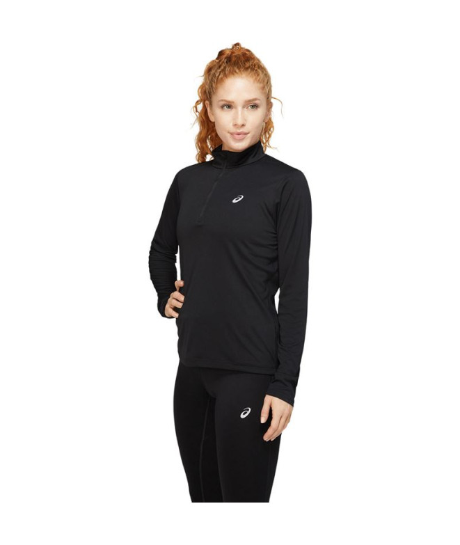 Camiseta ASICS Core LS 1/2 Mujer Bk