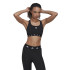 Sujetador Deportivo de Fitness adidas Essentials Pwr Ms Tf Mujer Black