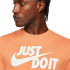 Camiseta Nike Just Do It Hombre Orange