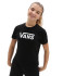 Camiseta Vans Flying V Crew Niña Black
