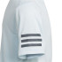 Camiseta de tenis adidas Club Tennis 3 bandas Niño White
