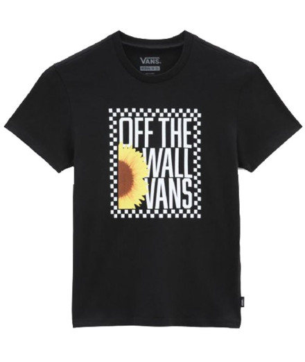 Camiseta Vans Sunlit Crew Niña Black