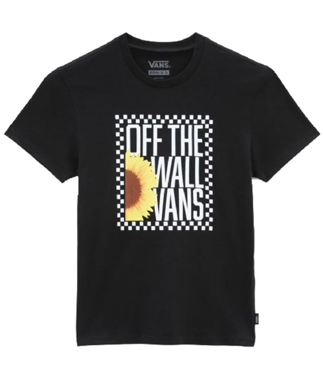 Camiseta Vans Sunlit Crew Niña Black