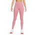 Mallas Nike One Mujer Pink