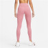 Mallas Nike One Mujer Pink
