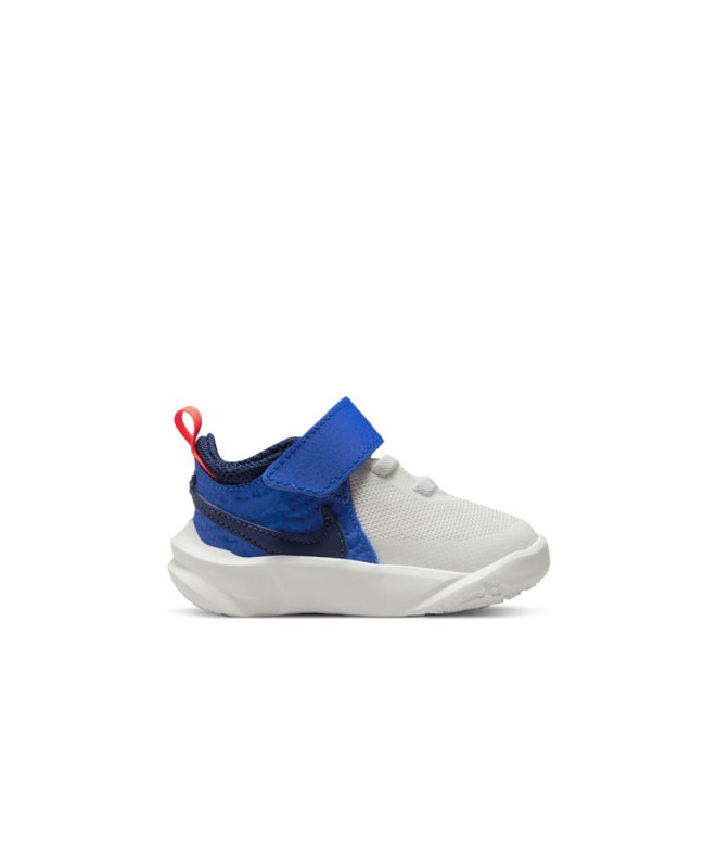 Zapatillas Nike Team Hustle D 10 Infantil White