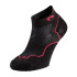 Calcetines tobilleros de running Lurbel Tiwar Mujer Black