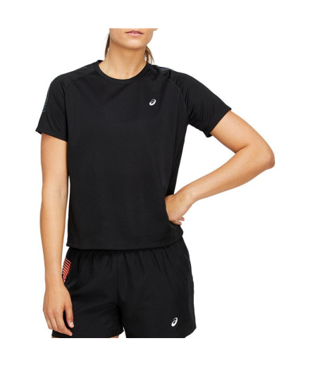 Camiseta ASICS Icon SS Mujer Bk