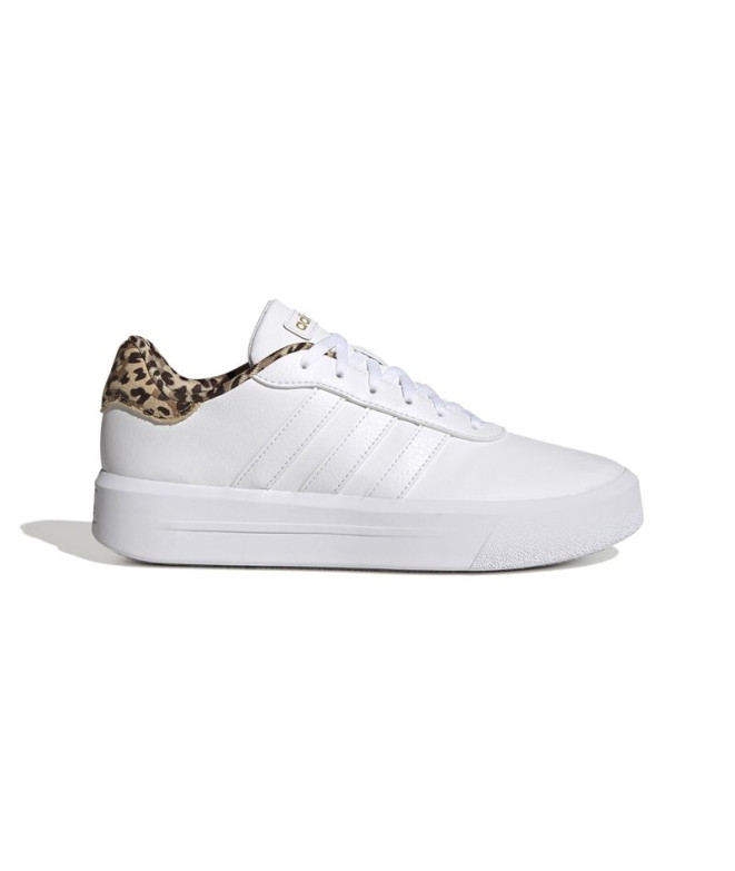 Zapatillas adidas Court Platform Mujer Blanco