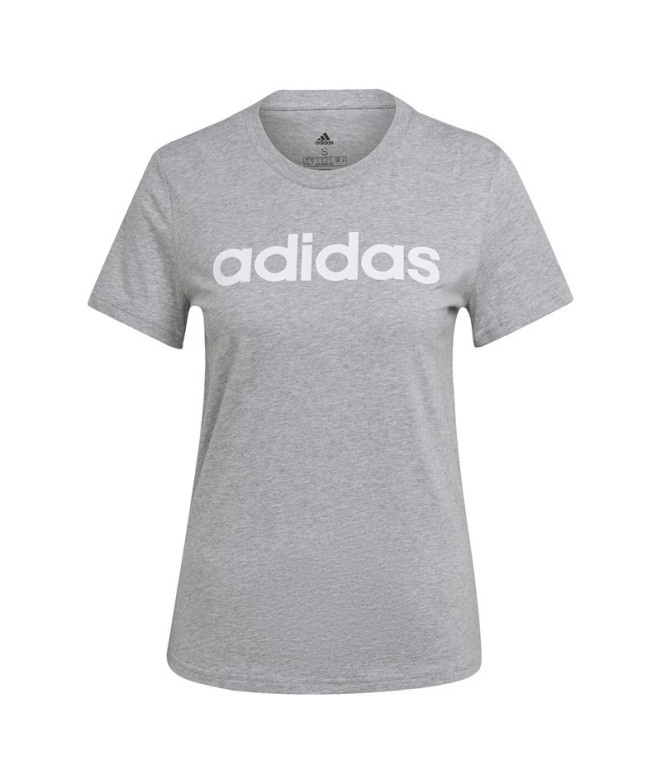 Camiseta adidas Essentials Logo Mujer Verdey