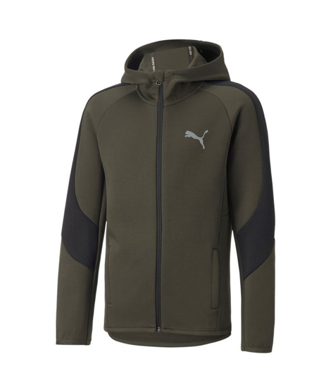 Chaqueta Puma Evostripe Infantil Brown