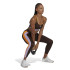 Mallas adidas Hyperglam 7/8 Mujer Brown