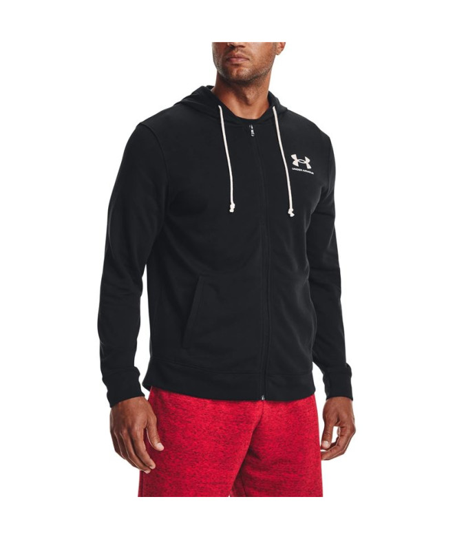 Chaqueta Under Armour Rival Terry LC Hombre Black