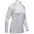 Camiseta Under Armour Tech 1/2 Zip Twist Mujer Gris