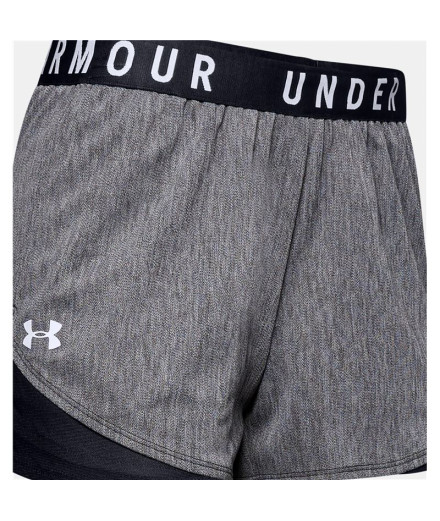 Pantalones cortos Under Armour Play Up 3.0 Twist Mujer Gris