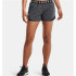 Pantalones cortos Under Armour Play Up 3.0 Twist Mujer Gris