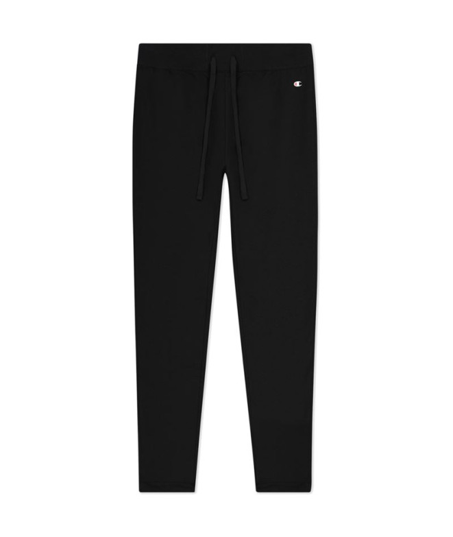 Pantalones Champion Rib Cuff Mujer Negro