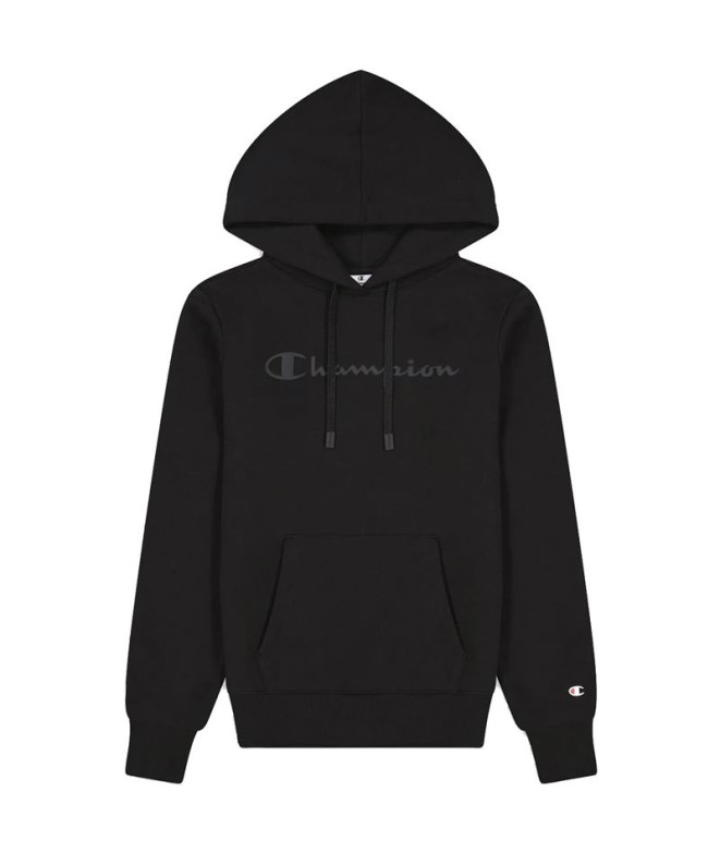 Sudadera Champion Hooded Mujer Black