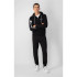 Sudadera Champion Hooded Half Zip Hombre Black