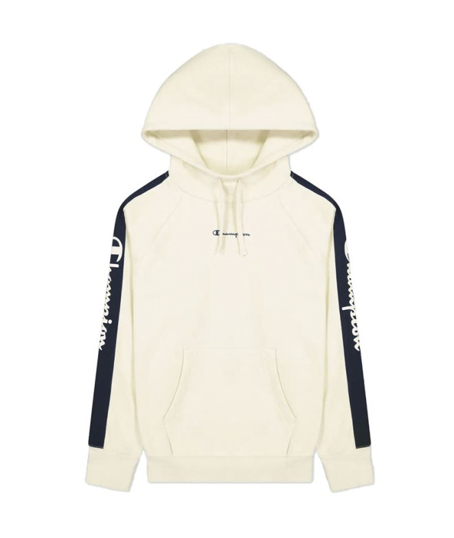 Sudadera Champion Oversize Hooded Mujer White