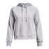 Sudadera Under Armour Rival Fleece CB Hoodie Gris