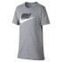 Camiseta Nike Sportswear Infantil Gris