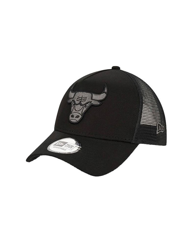 Gorra New Era Chicago Bulls Logo 940 Negro