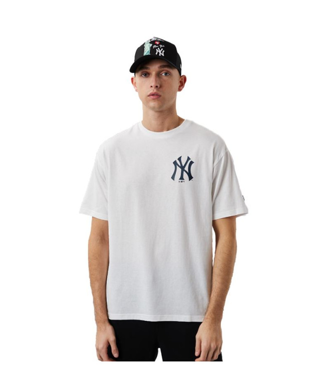 Camiseta New Era NYY MLB City Graphic Iversized...