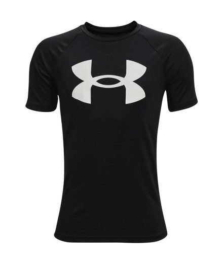 Camiseta Under Armour Tech Big Logo Niño Black