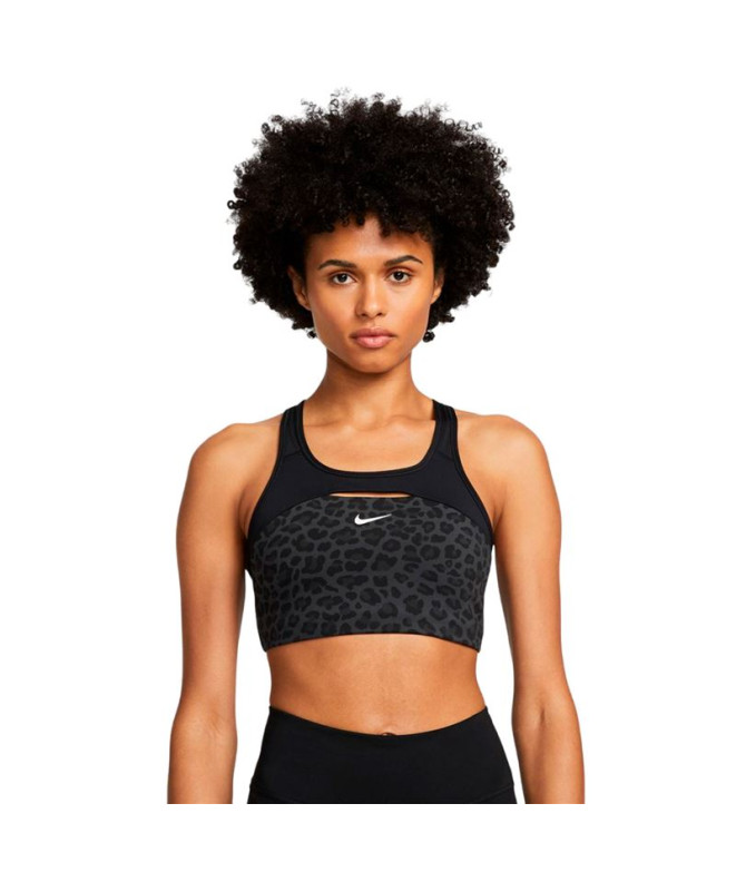 Sujetador deportivo Nike Dri-FIT Swoosh Mujer...