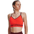 Sujetador Deportivo Under Armour Seamless Low Long Heather Mujer