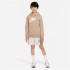 Sudadera Nike Sportswear Club Infantil Brown