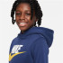 Sudadera Nike Sportswear Club Infantil Blue