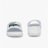 Chanclas de hombre Lacoste Croco Dualiste Hombre White
