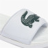 Chanclas de hombre Lacoste Croco Dualiste Hombre White