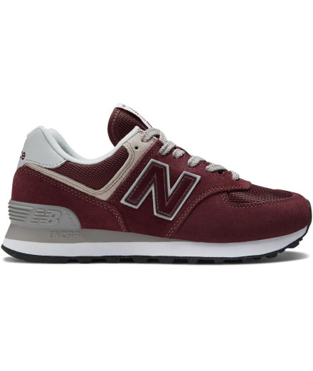 Zapatillas New Balance 574v3 Mujer Burgundy