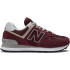 Zapatillas New Balance 574v3 Mujer Burgundy
