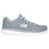 Zapatillas Skechers Graceful-Twisted For Mujer Gray & Mint Mesh/ Trim